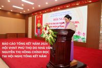 BÁO CÁO HỘI LIÊN HIỆP VHNT PHÚ THỌ