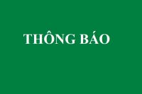 THÔNG BÁO