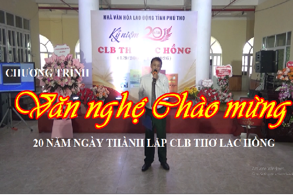 VĂN NGHỆ CHÀO MỪNG
