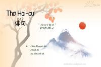 MẤY SUY NGHĨ VỀ HAIKƯ VIỆT