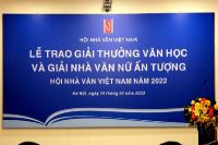 TRAO GIẢI THƯỞNG VĂN HỌC NĂM 2022